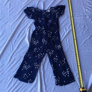 Navy blue romper